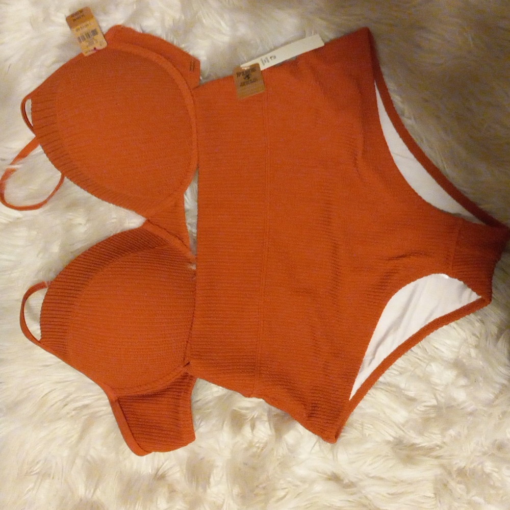 High waisted swimsuit by Victoria secret pink